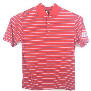 Footjoy FJ Short Sleeve Golf Polo Shirt  Striped M